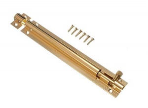 6 inch Brass Barrel Bolt